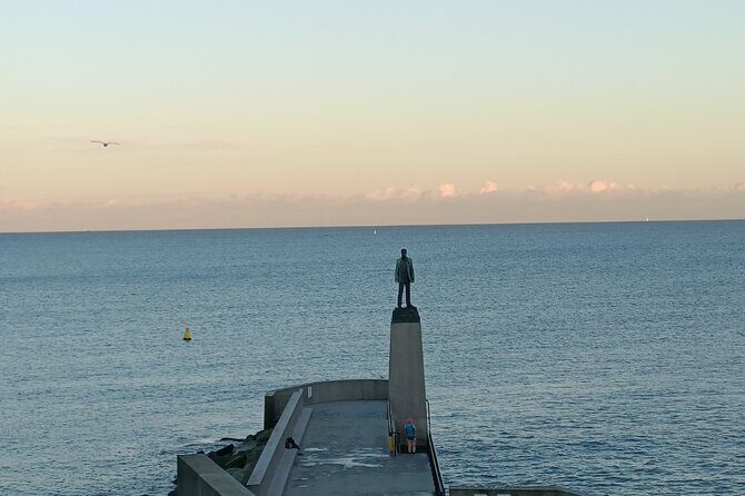 A Self-Guided Stroll Along Dún Laoghaire's East Pier - Carlisle Pier, the Forgotten Irish Memorial, and the Bandstand Sun Shelter