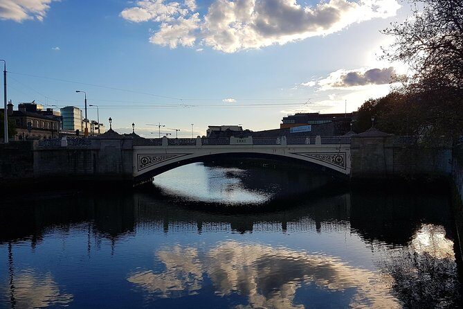 Bike Tour Along The Historic Waterways Of Dublin - Entering Dublin Bay by bike lane, not by traffic