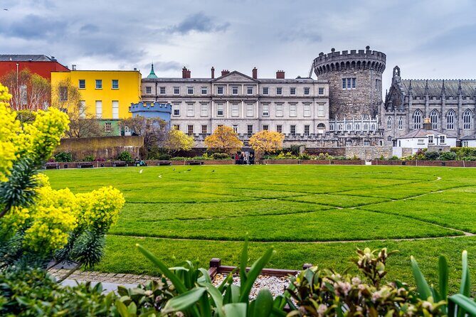 Book of Kells, Dublin Castle, Christ Church Cathedral Tour - River Liffey walk in Temple Bar: whiskey, beer, rock, and film stories