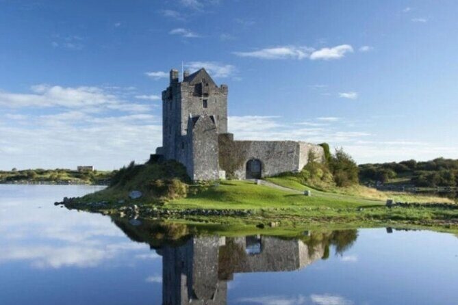 Cliffs of Moher and The Burren Private Tour from Dublin - Dunguaire Castle: a medieval rooftop that frames Galway Bay