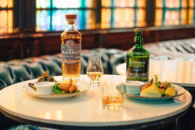 Dublin 6 Whiskey Tasting & 3 Food Pairing Walking Tour with Local - Grafton Street, Molly Malone, and the first tasting at Darky Kelly’s