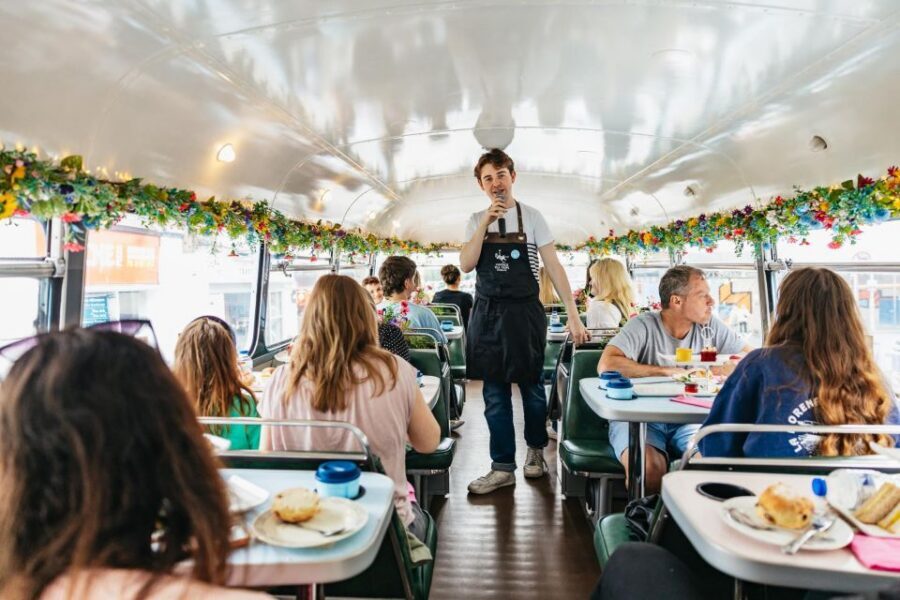Dublin: Afternoon Tea Vintage Bus Tour - A Vintage Bus Makes the City Feel Slower (In a Good Way)