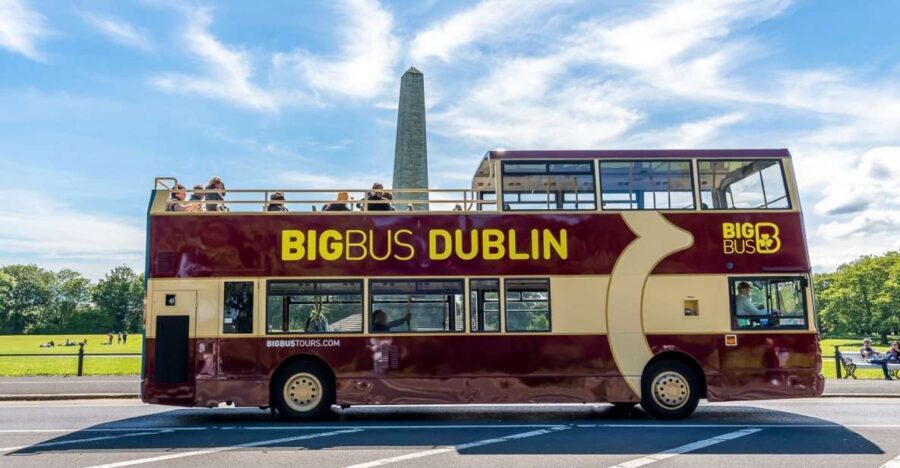 Dublin: Big Bus Hop-On, Hop-Off Tour with Live Guide - Your full route: from O’Connell Street to cathedrals, whiskey, and parks