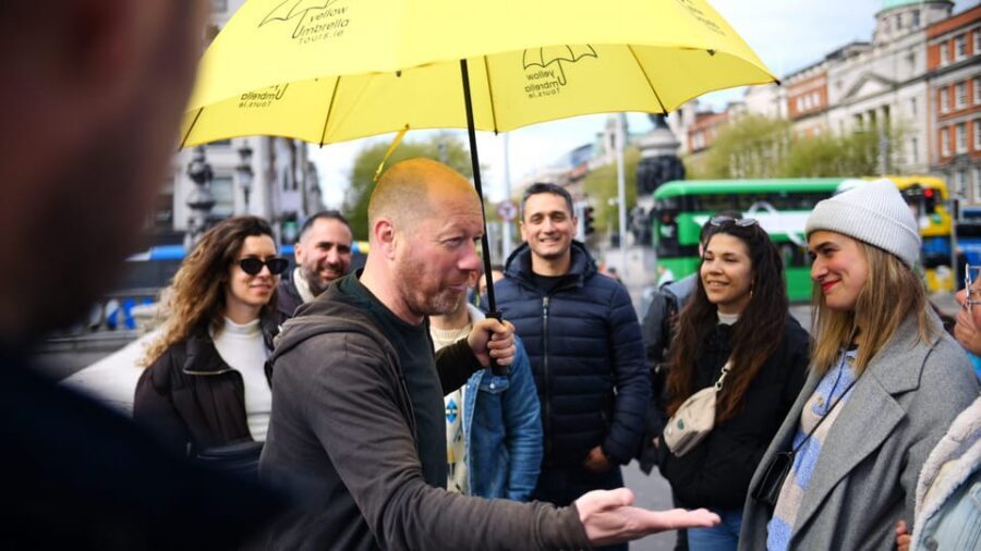 Dublin: Bucket List Sights Walking Tour - College Green and the power-and-finance core