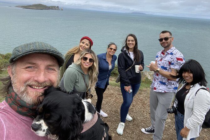 Dublin Coastal Hike and Pints with A local & His Dog Private tour - Howth Lighthouse and St Mary’s Abbey ruins: short stops, strong atmosphere