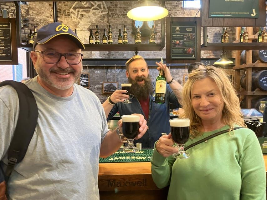Dublin Food & Drink Walking Tour & Jameson Irish Coffee Demo - Start at Leonardo Hotel Dublin Christchurch: arrive early and be ready to move