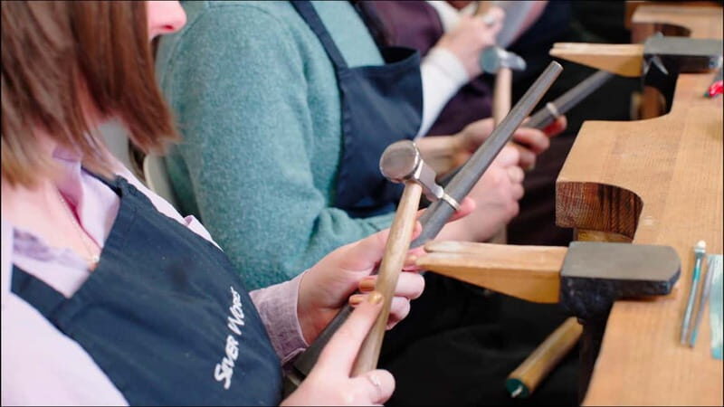 Dublin: Forge a Silver Ring Workshop on Drury Street - Good Fit and Possible Gotchas: English, Stairs, and Age Rules