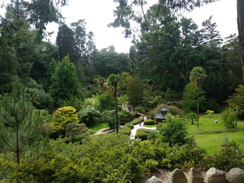 Dublin: Full-Day Wicklow Mountains Tour w/ Glendalough Visit - Powerscourt House and Gardens: Japanese Garden Highlights You’ll Remember