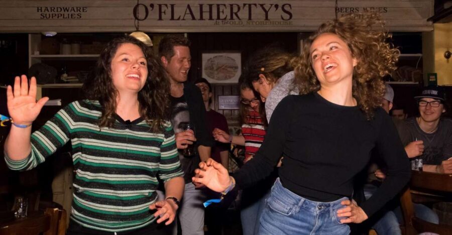 Dublin: Generation Pub Crawl - First Stop Energy: Live Music and a Proper Welcome