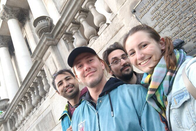 Dublin Ghost Hunt Exploration Game and Tour - Stop 5: Dublin City Hall on Parliament Street and Georgian Viking Footprints