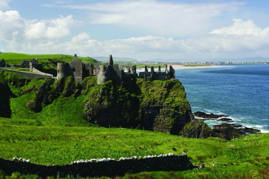 Dublin: Giant's Causeway, Dark Hedges & Titanic Guided Tour - Dunluce Castle Ruins: A Short Stop That Still Feels Cinematic