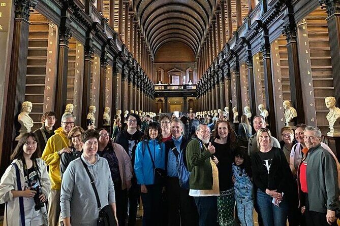 Dublin Guinness Storehouse, Molly Malone Statue and Book of Kells - Skip-the-line Guinness Storehouse: your pint in Gravity Bar