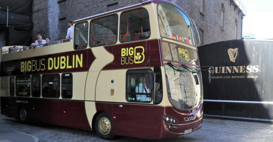 Dublin: Guinness Storehouse Ticket & Hop-on Hop-off Bus Tour - The Big Bus Route: What You’ll See from the Top Deck