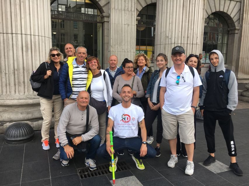 Dublin Highlights: 2.45-Hour Walking Tour in Italian - Finishing at the Spire of Dublin on O’Connell Street
