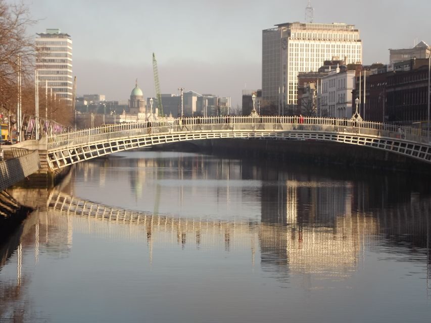 Dublin: Highlights and Hidden Corners Walking Tour - The Liffey crossing and Meeting House Square: two atmospheres in one hour