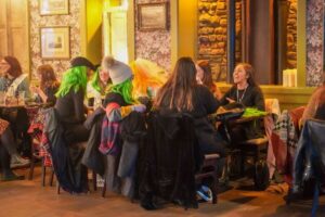Dublin: Irish Music and Dance Show with Dance Lesson - The first act: your Irish dance lesson (yes, you join)
