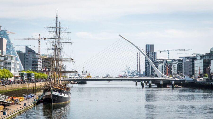 Dublin: Jeanie Johnston Tall Ship Irish Famine History Tour - Jeanie Johnston in Dublin’s North Dock: what you’re stepping into