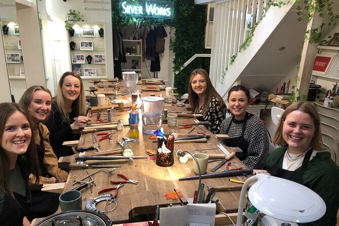 Dublin Jewellery Forge a Hammered Silver Ring: Drury Street - Drury Street ring making: what you’re actually making