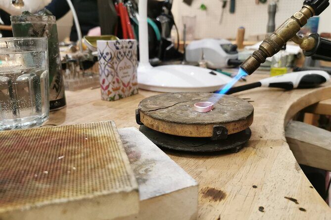 Dublin Jewellery Forge a Hammered Silver Ring: Drury Street - From silver sheet to ring band: the step-by-step workshop