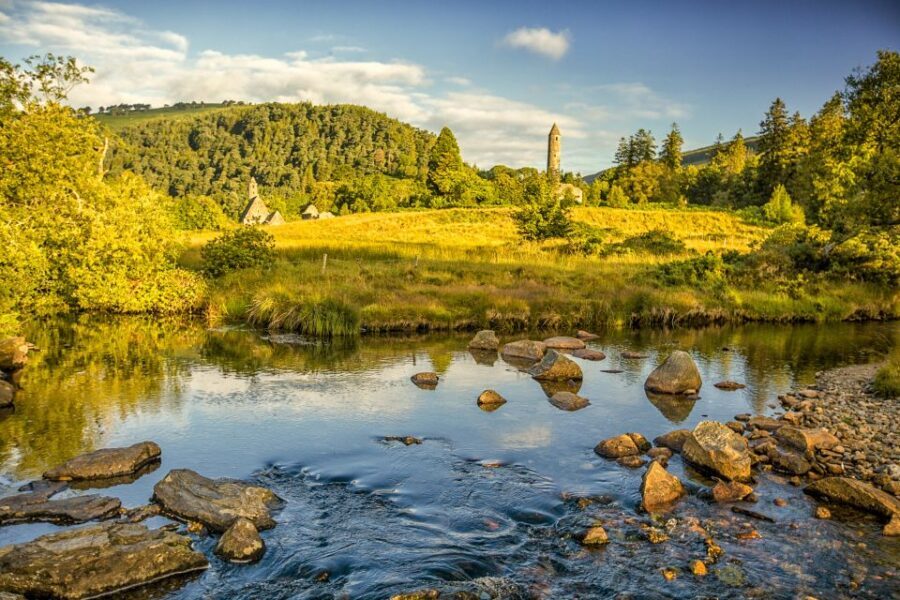 Dublin: Kilkenny, Wicklow & Glendalough Tour & Sheepdog Show - Kilkenny City Time: Castle Gardens, Cobblestones, and Lunch Choices