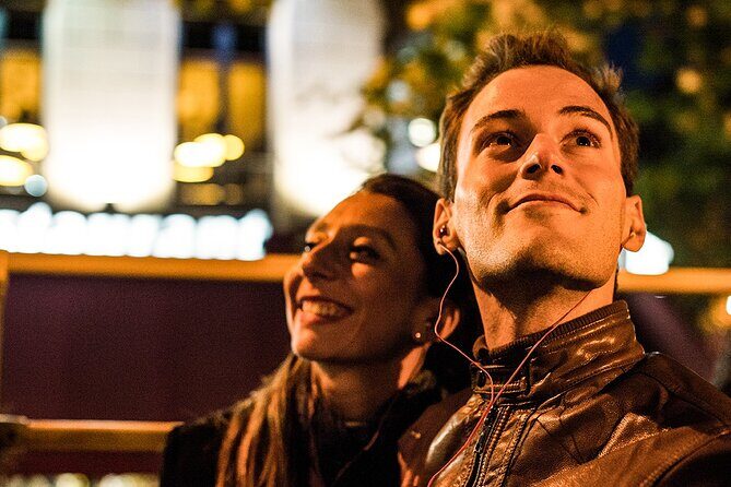 Dublin Live Guided Panoramic Open-Top Night Bus Tour - Live guide vs. audio issues: how to actually enjoy the narration