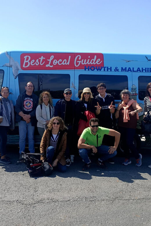 DUBLIN: Malahide castle and Howth MULTILINGUAL full day tour - Bull Island and the Return Route: Sanity-Preserving Views on the Way Back