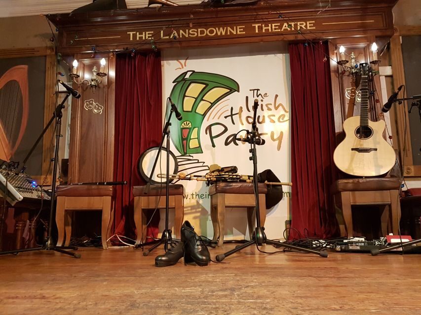 Dublin: Music and Dance Show at The Irish House Party - Harp, Uilleann Pipes, and Bodhrán: Instruments With a Real Point