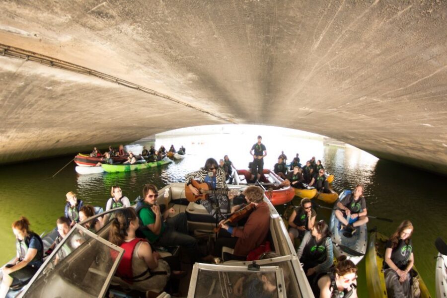 Dublin: Music Under the Bridges Kayaking Tour - The route: from Ha’penny Bridge area to O’Connell Bridge views