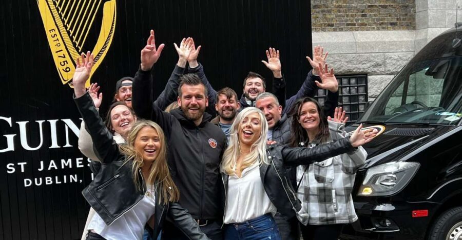 Dublin: The Perfect Pint Tour a Guinness Tour Experience - Luxury transport makes the pub crawl actually enjoyable
