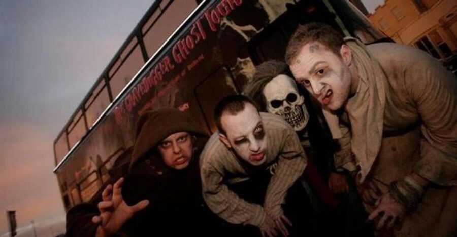 From Dublin: Gravedigger Ghost Bus Tour - From Trinity College’s Plague Past to St Audoen’s Church