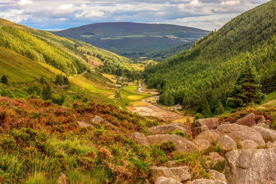 From Dublin: Wild Wicklow Mountains and Glendalough Tour - The walk between Glendalough’s upper and lower lakes