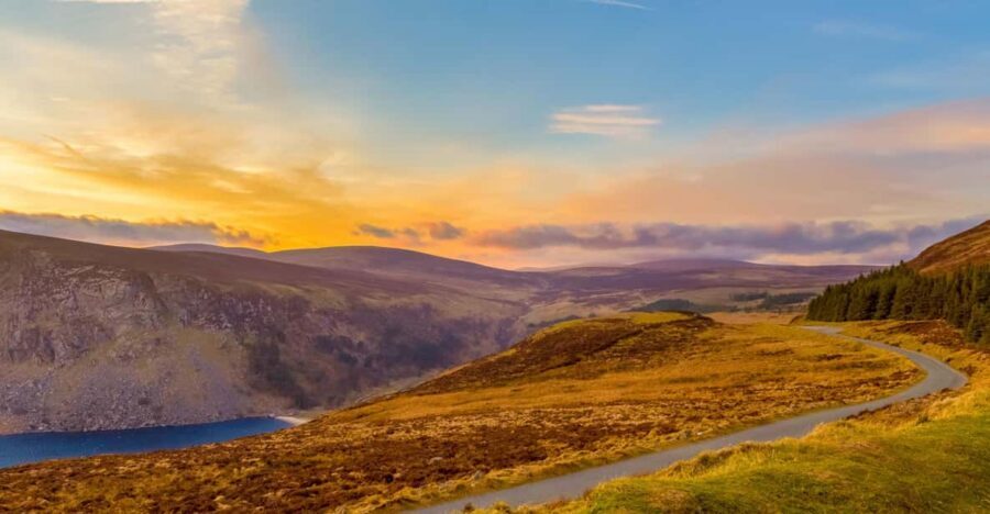 From Dublin: Wild Wicklow Mountains and Glendalough Tour - Starting in Dublin: coastal views, Killiney Hill, and an Avoca stop