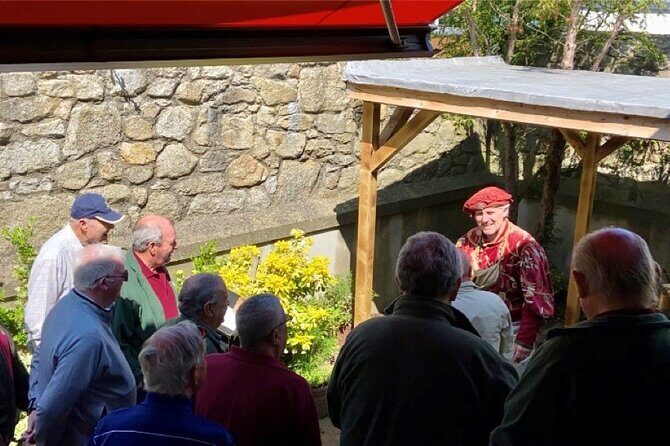 Interactive Living History in Dalkey Castle near Dublin City - Heritage Centre screens and the Writers’ Gallery with big names