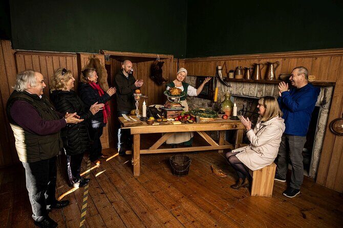 Interactive Living History in Dalkey Castle near Dublin City - The battlements climb: gorgeous views, real stairs