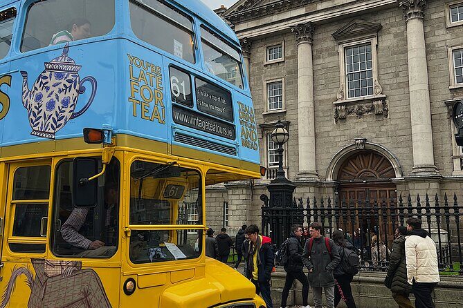 Irish Afternoon Tea on 1960s Vintage Bus in Dublin - Semi guided stories without the lecture