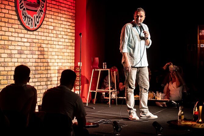 Laughter Lounge Ticket - Ireland's Biggest Comedy Club - The comedy night: four comedians, Irish humor, and a short reset break