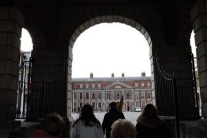 Macabre, Ghostly & Bloody Walking Tour - First stop at The Spire: setting the tone fast