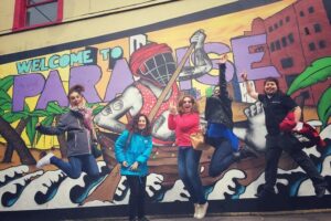 Meet and Eat Dublin: Dublin Food Walking Tour - Entering central Dublin with a local guide (and keeping your day on track)