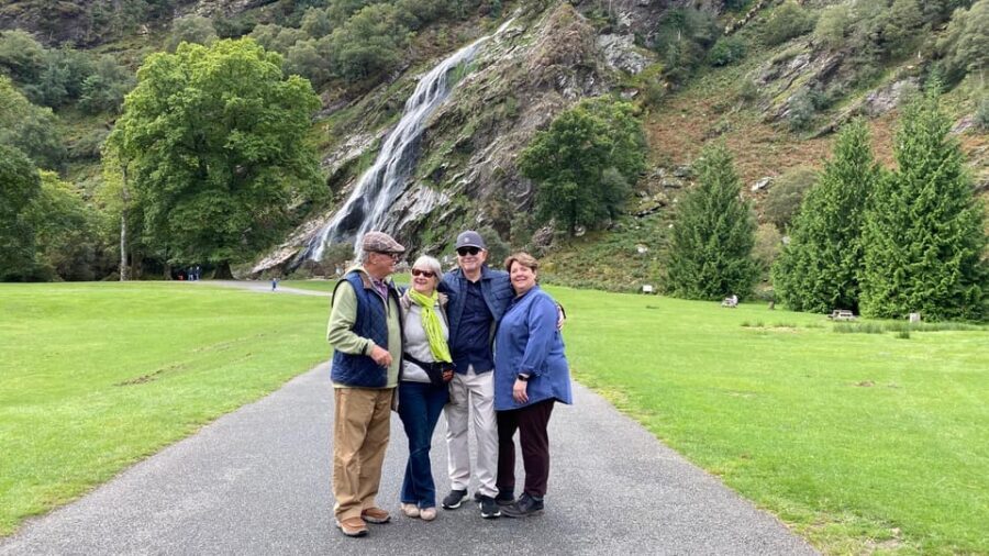 Personal Tour from Dublin: Wicklow, Glendalough, Powerscourt - Guinness Lake (Lough Tay): the pint-shaped view and the stories