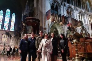 St Patrick's Cathedral, Book of Kells and Dublin Castle Tour - Stop 1: St Patrick’s Cathedral and the Swift and Stoker thread